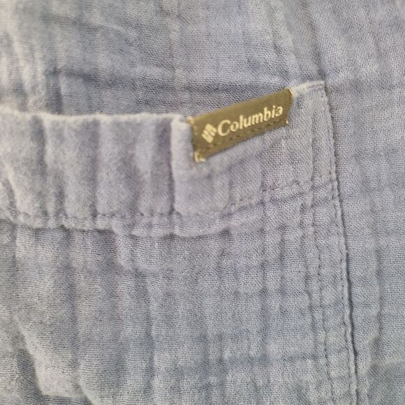 Columbia Periwinkle Textured Shorts - Picture 4 of 6